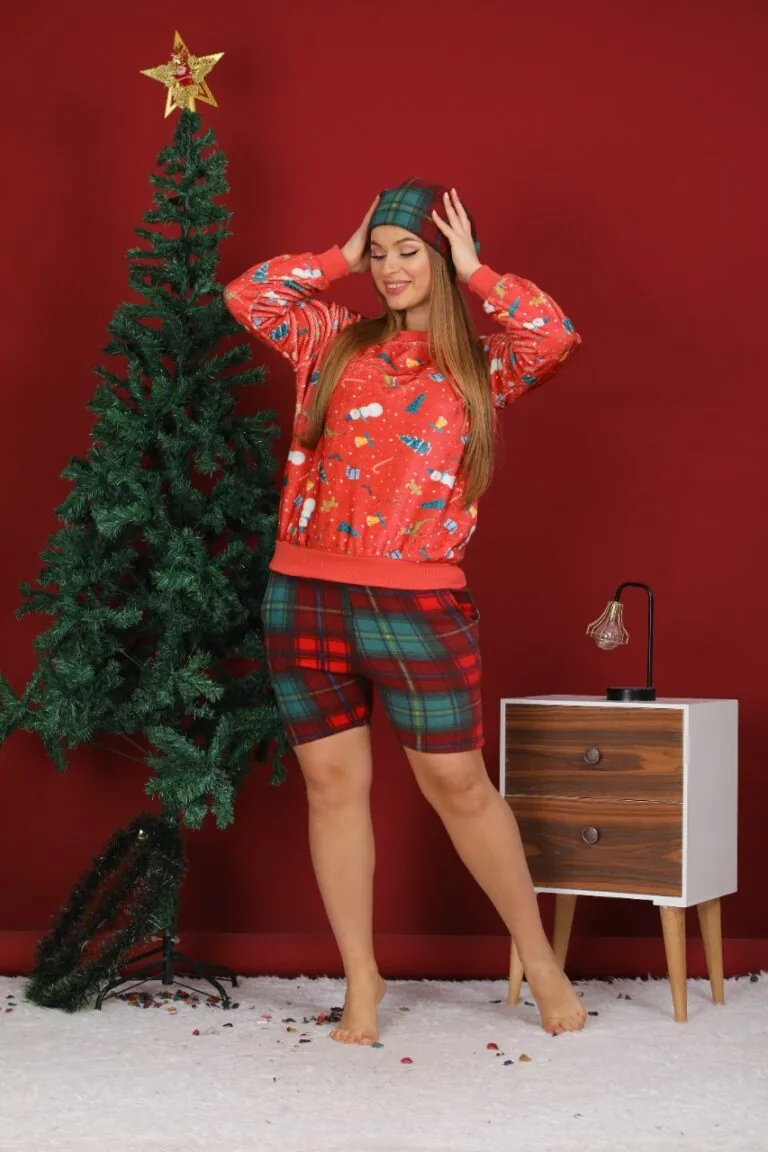 Green Carouh Short pajama